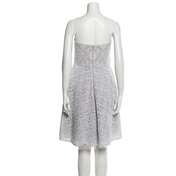 Badgley Mischka Collection Strapless Dress - Size 8 - Picture 3 of 10